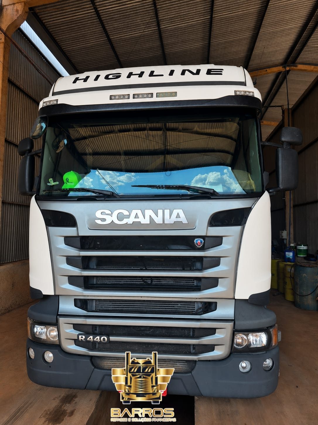Scania R440 Highline 6x4 — 2018